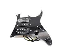 1 Set Di Battipenna Per Chitarra Precablato Caricato HSH Nero A 3 Strati Per La Sostituzione Di Parti Di Chitarra Elettrica (Color : Bk)