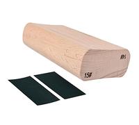 1 set di blocchi di levigatura per raggio di chitarra in legno per chitarra per strumento di liutaio per tastiera di livellamento tasti per basso strumenti per liutaio per chitarra (Color : 14 15 Inc