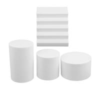 1 set di blocchi di schiuma per foto in stile fotografico, forme geometriche