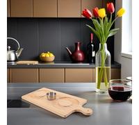 1 Set di Bordi per Cocktail: Set di Bordi in Legno per Margarita e Sale -