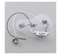 1 Set Di Cablaggio Per Chitarra Elettrica 3x 500K Pots Interruttore A 5 Vie Output Per Chitarra ST Kit Treble Bleed Cap(Sss)