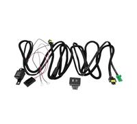 1 set di cablaggio per fendinebbia per auto H11 881 H9 Compatibile per Nissan, Compatibile per Honda, Compatibile per Ford, connettore per cavo lampada a LED con relè interruttore ON/OFF.