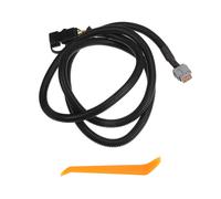 1 set di cablaggio per rimorchio piatto 4 vie per Nissan Frontier 2005-2022 nero