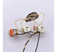1 Set Di Cablaggio Precablato Per Chitarra Elettrica Precablato (3 Potenziometri CTS In Ottone Da 250K + 5 Vie)(CDE Cap A)