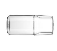 1 set di cafalette domestiche al cafalette trasparente bottiglia di