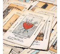 1 Set di Carte dei Tarocchi per Principianti con Parole Chiave - Gioco da Tavolo di Divinazione, Previsione e Guida, Significati Dettagliati delle Carte dei Tarocchi, Adatto per Principianti - Edizion
