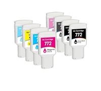 1 set di cartucce d'inchiostro 772 da 300 ml, compatibili con HP