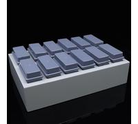 1 set di cartucce immunoistochimiche combinate da laboratorio, cartucce for la riparazione di antigeni, supporto for tintura in plastica