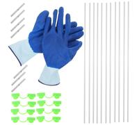 1 set di cerchi per serra per coltivare tunnel da giardino per supportare le