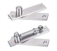 1 set di cerniere for porte rotanti a 360 gradi, kit for carichi pesanti in acciaio inossidabile for porte in legno e segrete