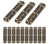 1 set di cerniere lunghe in ferro for pianoforte resistente for ante armadi, mobili for guardaroba, continue da 180 gradi piccole Per Pianoforti