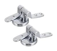 1 set di cerniere per coperchio del WC cerniere per coperchio WC con chiusura ammortizzata infissi per WC Parti per WC Sedile WC Bulloni per serbatoio WC Cerniera Sedile WC Cerniera Staffa di