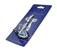 1 set di chiavistelli scorrevoli for porte e finestre in acciaio al carbonio, for interni ed esterni, for cancelli -Serrature scorrevoli con bullone