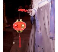 1 set di China Lunar New Year Red Lantern Lantern Lantern Lantern Decorazione