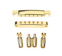 1 set di chitarre placcate ponte blocco melodia O ponte e corde supporto set per chitarra elettrica Lp ()