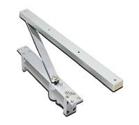 1 set di chiudiporta automatico invisibile nascosto for la casa, sistema sicurezza con ammortizzatore idraulico regolabile, adatto for pesi da 40 a 65 kg