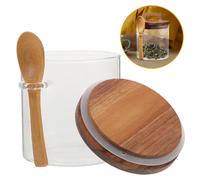 1 set di cibi in ermetico piccolo barattolo di pepe di sale con coperchio