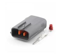 1 set di connettori bobina for auto 6195-0009 a 3 pin, connettore cavo impermeabile femmina-maschio, cablaggio(M,5 Sets)