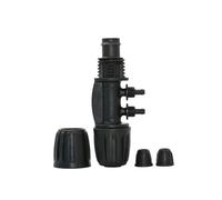 1 Set di connettori di riduzione for Tubi in PE da 20 mm, 16 mm a 4/7 mm, sdoppiatore, raccordi da 1/2, 5/8 x 4/7 mm, Dado di bloccaggio, Giunto for Tubo Flessibile da 1/2/4 Vie(D)