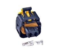 1 set di connettori for cavi elettrici impermeabili for alloggiamento di automobili a 2 pin femmina HP6(Plug with terminal)