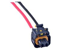 1 set di connettori for cavi elettrici impermeabili for alloggiamento di automobili a 2 pin femmina HP6(With 15cm wires)