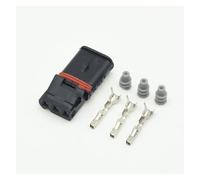1 set di connettori for maniglia porta automobilistica maschio o femmina a 3 pin, cablaggio elettrico, spina 872-405-501 872-837-506(Dark Grey)