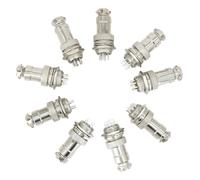 1 set di connettori per aviazione a vite da 16 mm GX16 2/3/4/5/6/7/8/9/10Pin(1 set GX16-9P)