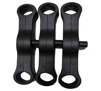 1 set di connettori per passeggini gemelli, per trasformare due passeggini singoli in un doppio