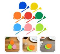 1 set di coperchi in silicone per alimenti per animali domestici: paletta