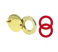 1 set di coperture per spioncino, coperture per fori per spioncino, protezione per spioncino di sicurezza domestica, con strumenti di installazione autoadesivi abbinati, semplice e veloce (oro)
