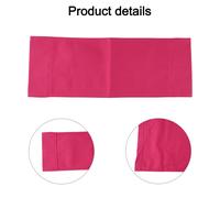 1 set di coprisedili director sedia in tela rosa e rosa facile installazione