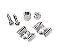 1 set di corde per chitarra elettrica, guide per albero in corda metallica, accessori di ricambio per chitarra, basso, fermo per chitarra, fermo per corde per chitarra, pezzi di ricambio