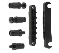 1 Set Di Cordiera A 6 Corde Con Montanti Di Montaggio Con Selle Regolabili Accessori Per Chitarra Elettrica ponte per chitarra elettrica
