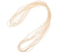 1 set di cordoncini per tende con perline cieche, con catenella per tende a