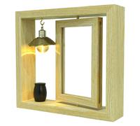 1 set di cornici commemorative con cornice per foto in urna crematoria per i