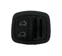 1 set di cornici di ricambio per cruscotto centrale, in plastica, per cruscotto dell'auto, compatibile con Fortwo 451 2007-2014