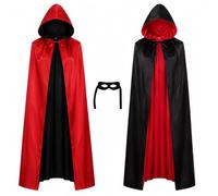 1 set di costume di Halloween da vampiro su entrambi i lati (140) con maschera