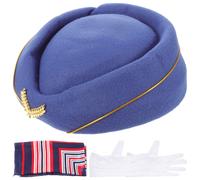 1 set di costumi da assistente di per giochi di ruolo, hostess di