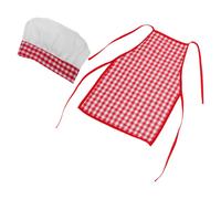1 set di costumi da cuoco per neonati con grembiule e cappello - costumi da