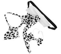 1 set di costumi per cani Set Dog Wok Ears Accessorio per temi del cane coda a