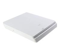 1 set di cover for console di gioco, parti di riparazione della cover in plastica for Sony for PlayStation 4 Slim 2000, for riparazione di tipo PS4 Slim 2000