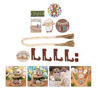 1 set di decorazioni per vassoi a più livelli, decorazioni per la tavola di