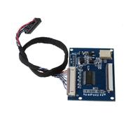 1 set di driver standard da 20 pin 1-CH LVDS a scheda di uscita TTL da 50 pin - fornito con cavi corrispondenti, for la conversione del segnale dello schermo