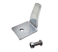 1 set di estensione del cavalletto per moto cromato, parti del pedale per Harley Softail Fat Boy Cross Bones Deluxe Heritage