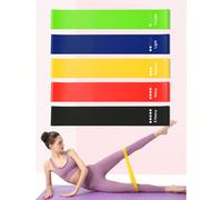 1 Set di Fasce Elastiche da Resistenza, Cerchi Elastici per Yoga e Pilates, Fasce da Esercizio, Cerchi Elastici da Allenamento per Donne, Cerchi da Resistenza Sottili, Fasce Elastiche per Glutei, Mini