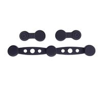 1 set di fibbie in silicone per friggitrici ad aria per bloccare saldamente la carta e garantire una cottura sicura con i bambini intorno