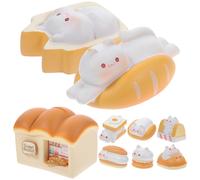 1 set di figurine di simpatici gatti che decorano una torta con un adorabile