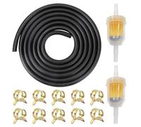 1 set di filtri del carburante, set di tubi del carburante, tubo del carburante, tubo dell'olio, set di tubi del gas, adatto per trattori, motociclette