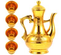 1 set di forniture per utensili per il culto del Buddha, tazza della fortuna,