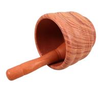 1 set di frantoio e pestello, schiacciapatate manuale, pratico schiacciapatate